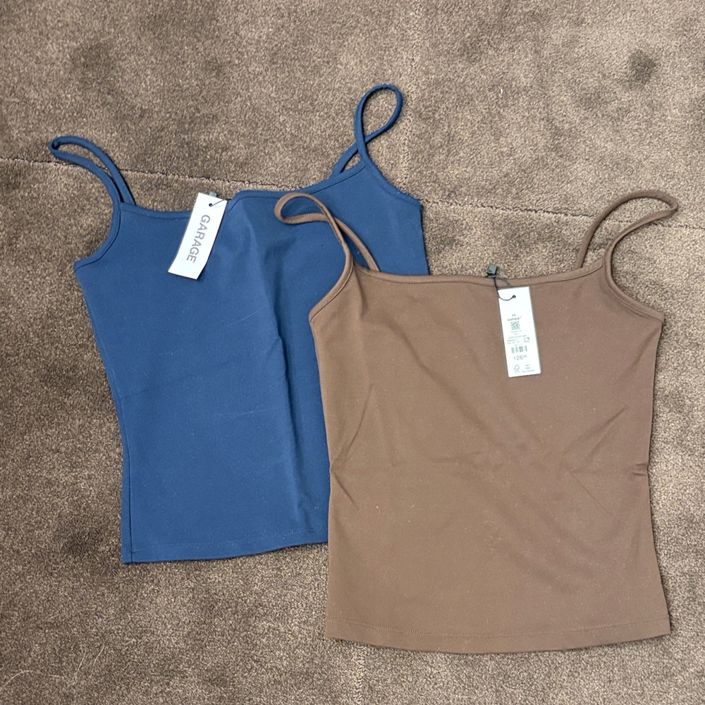 New with tags garage tank tops size medium